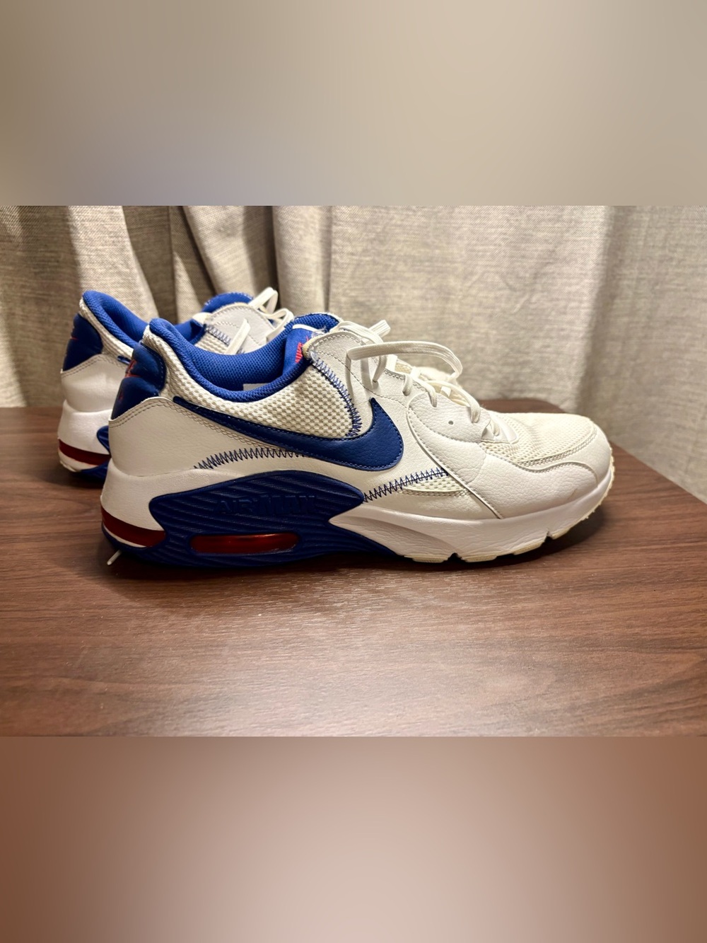 Nike Air Max Excee size 13, white deep royal.